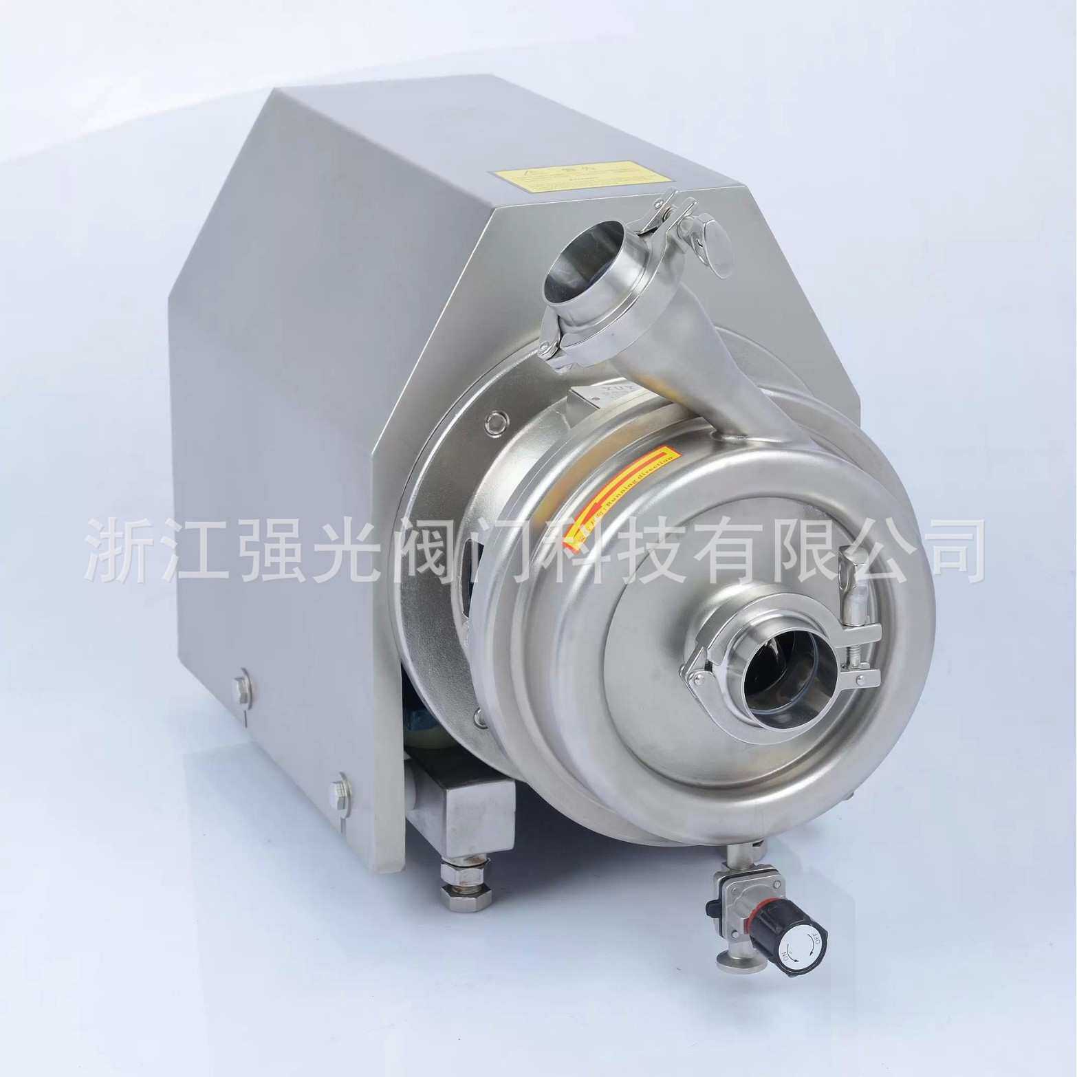 304/316L防爆移动式卤料汤汁输送卫生级食品级不锈钢离心式平叶泵