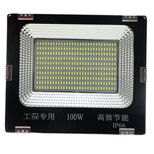 LED投光灯户外灯防水100w投射灯广告灯室外照明灯庭院厂房天棚灯