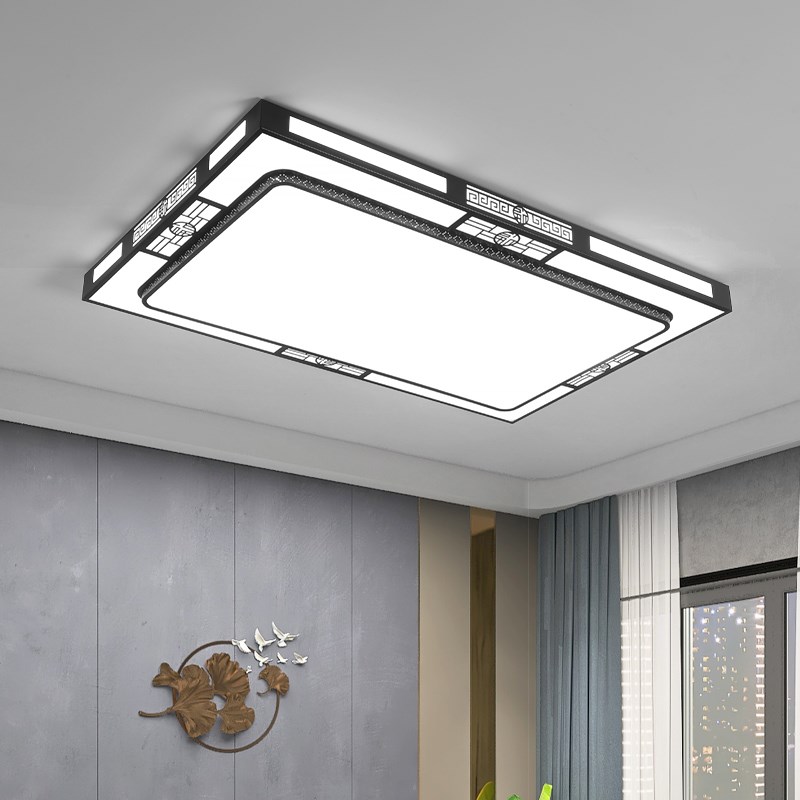 新中式客厅灯吸顶灯led长方形120超大尺寸圆形80cm大灯中国风灯具