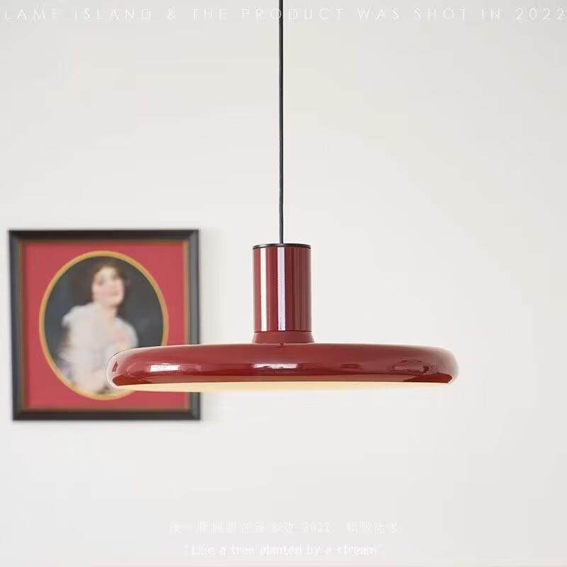 法式中古Vintage餐厅吊灯北欧极简创意ufo复古红色餐桌飞碟盘吊灯,畜牧/养殖物资,畜牧/养殖器械,淘宝优惠券,粉丝福利购,淘宝优惠卷