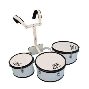 三联鼓背架三音鼓行进鼓101213英寸鼓号队四音鼓五联鼓