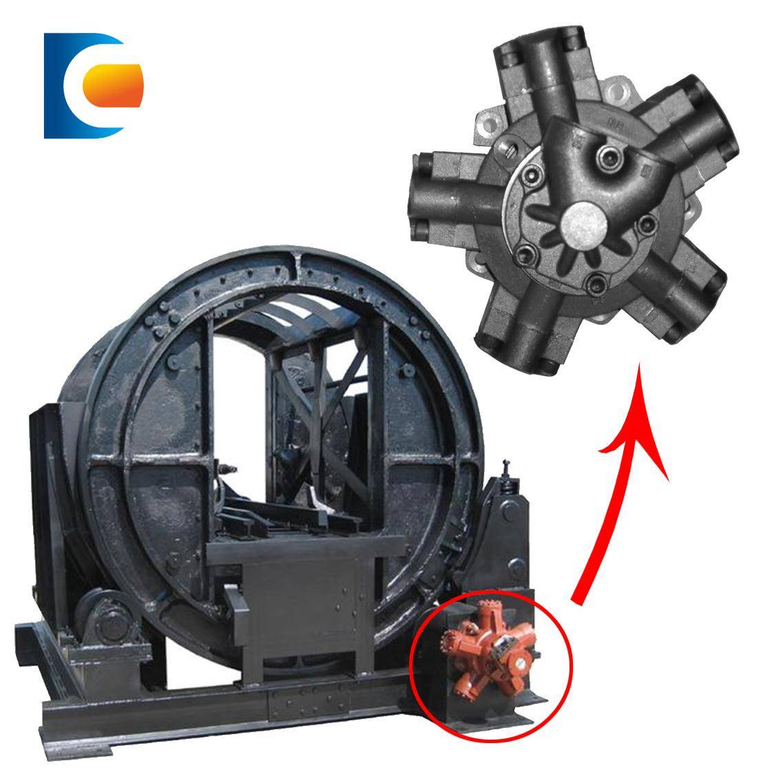 液压翻车机马达NIM6-400NIM6-750大扭矩低速柱塞马达