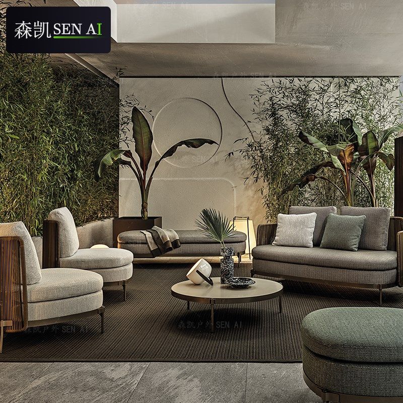 户外沙发庭院露台阳光房休闲藤椅茶几组合室N外藤编家具双人藤沙,住宅家具,户外沙发,淘宝优惠券,粉丝福利购,淘宝优惠卷