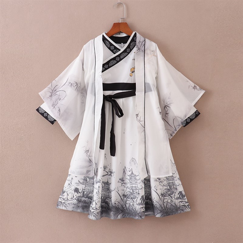 汉服男童春装2025新款古风帅气男孩古装国学服儿童唐装男装中国风