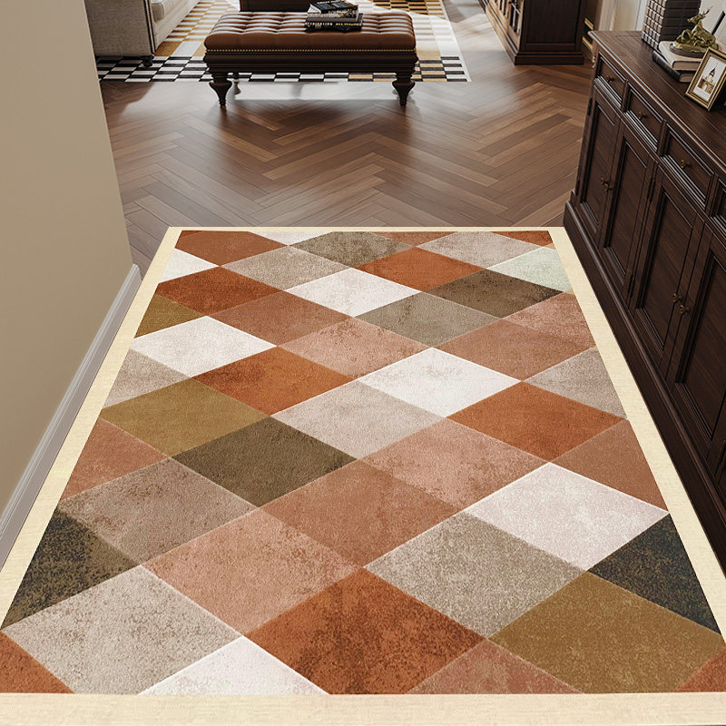 PVC 入户门地垫美式复古风室内进门地毯家用防滑玄关门垫免洗脚垫,居家布艺,家用脚垫,淘宝优惠券,粉丝福利购,淘宝优惠卷