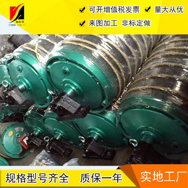 TDY75型齿轮电动滚筒 输送机包胶滚筒 外装式电动滚筒厂家