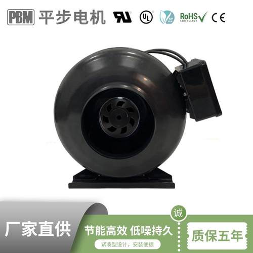 286X306X192mm支持双向等径管道连接配备外转子电机建筑通风管道