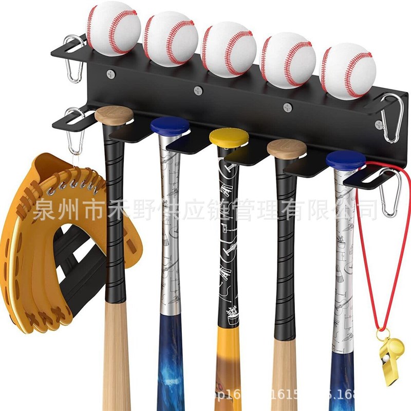棒球棒壁挂式棒球和架壁挂式棒球棒支架I,用于展示围栏防空洞整理