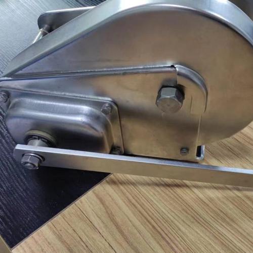 304/316不锈钢绞盘手摇绞车1200磅1800磅2600磅带自锁重霸起重