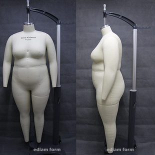 欧美20码肥婆立裁人台肥胖体型板房模特可定制的伸缩肩肥婆人台