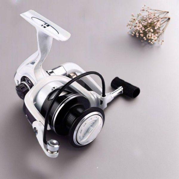 金鲨王5000 7000型全金属头纺车轮渔轮鱼线轮海竿轮路亚海钓轮