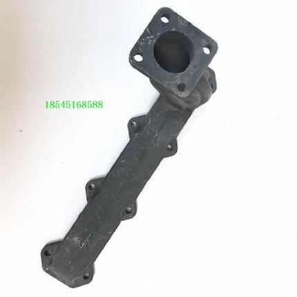 盐城黄海金马404/454/504农机拖拉机配件浙江新柴柴油机排气支管