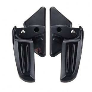 适用比亚乔vespa摩托改装后座飞旋脚踏冲刺春天LXS脚蹬延长铝合金