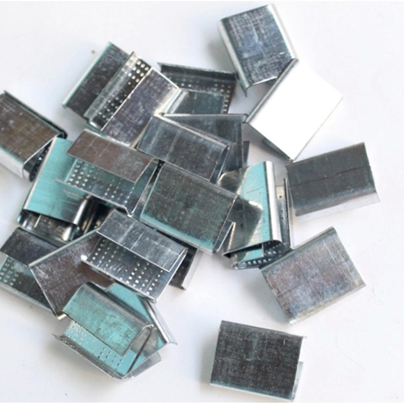 1608PET塑h钢带专用打包扣子铁皮16mm打包扣开口手用带打包扣1608