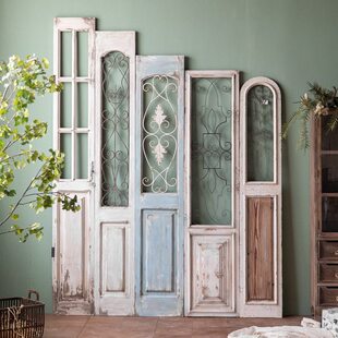 玄关遮挡壁挂实木墙饰长方形墙上挂件复古做旧铁艺壁饰墙壁装饰品