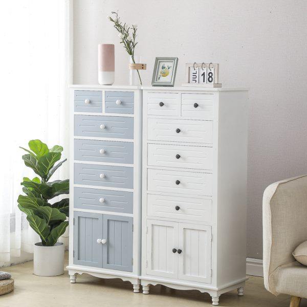 实木五斗柜北欧卧室收纳储物柜子简约现代抽屉式带门客厅斗柜轻奢,住宅家具,斗柜,淘宝优惠券,粉丝福利购,淘宝优惠卷