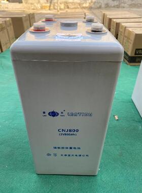 天津蓝天蓄电池2V800AH胶体免维护CNJ800/FM800船舶油田质保三年