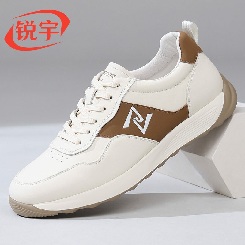 真皮男鞋2026春季新款男士潮流百搭阿甘鞋子男软底运动休闲鞋舒适