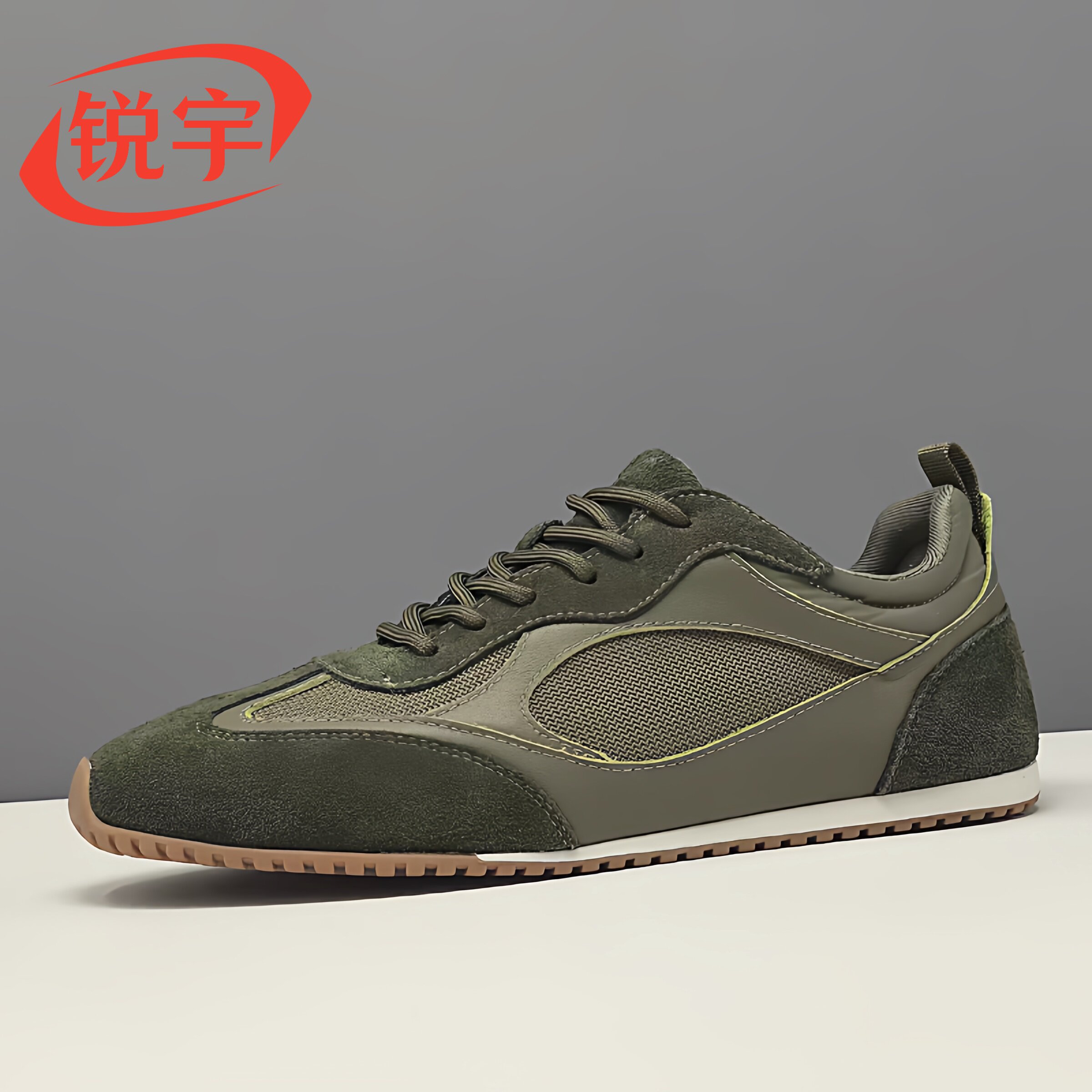 2026春季新款真皮板鞋男款潮流百搭鞋子欧洲站男鞋平底透气休闲鞋