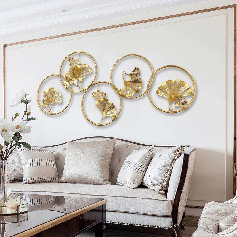 中式银杏叶壁饰现代墙面装饰壁挂创意植物金色客厅玄关挂饰,玩具/童车/益智/积木/模型,毛绒/玩偶/公仔/布艺类玩具,淘宝优惠券,粉丝福利购,淘宝优惠卷