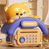 存钱罐2024新款 储蓄罐可取存男孩女孩新年礼物 4只进不出儿童密码