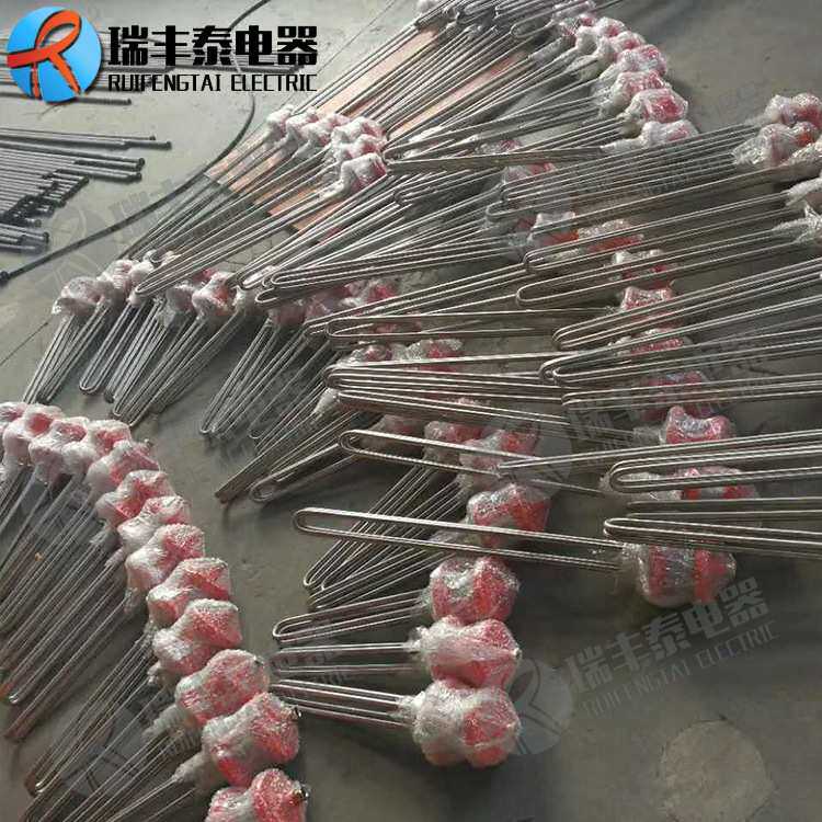 不锈钢法兰加热管 水箱水壶电热管 大功率电加热棒 重油加热器