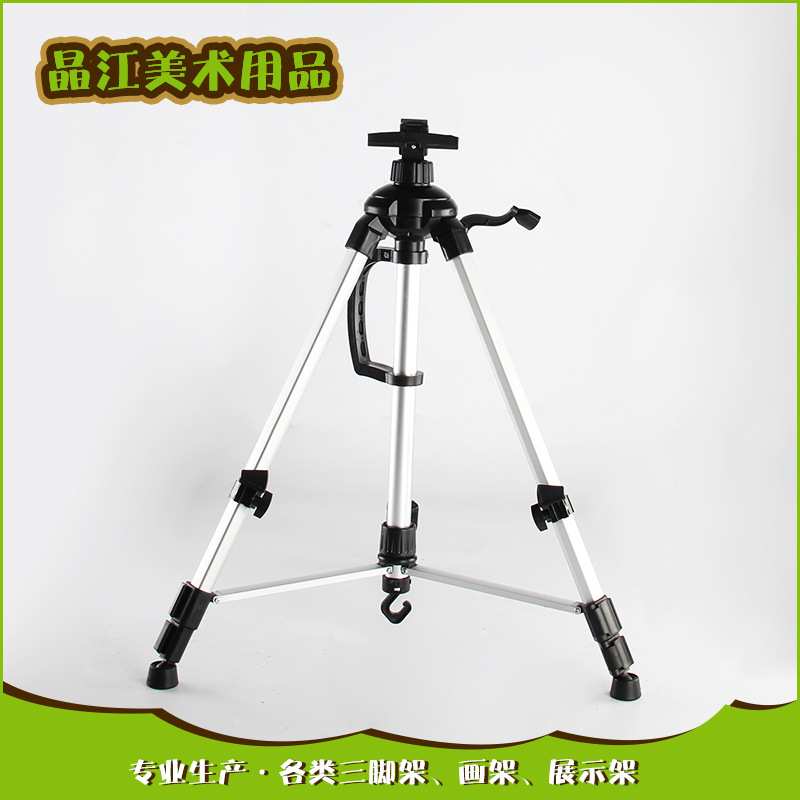 供应伸缩折叠大手摇手提素描写生画板架 带水平仪铝合金画架