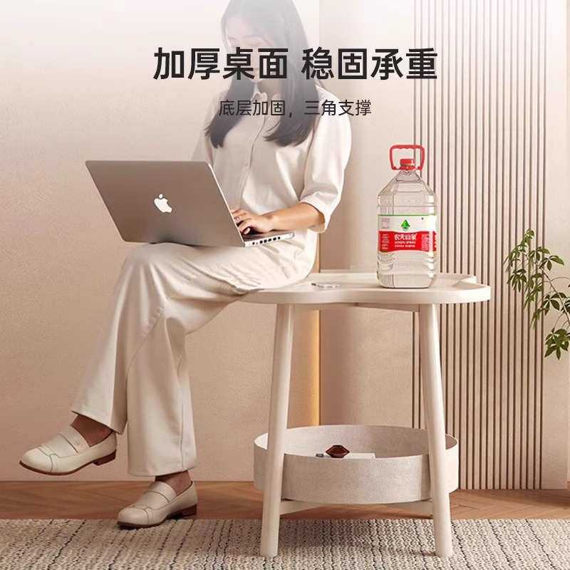 床头柜设计感小众家用卧室2025爆款出租房用创意床头小边几置物架