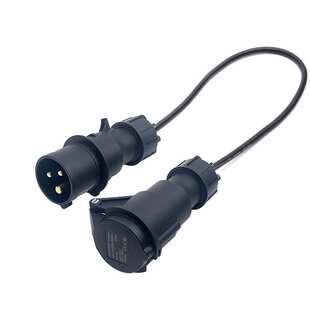 国标纯铜线3芯2.5平方演出电线软线舞台灯光电源线16A防水连接线