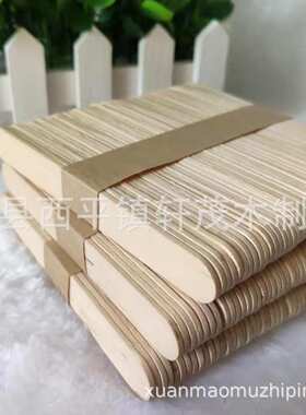 厂家直销原色150*18*1.6mm雪糕棒木棍5000支箱装