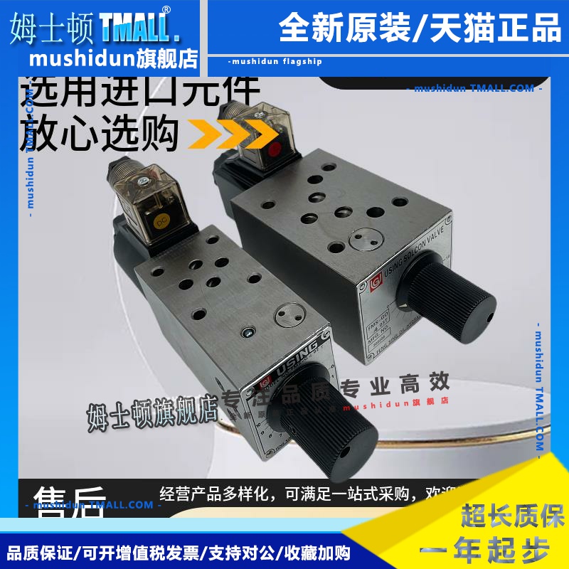 台湾USING峰欣FMS-GO4-03T G0 G4 G6 G8 G12 02T A B P电磁调速阀
