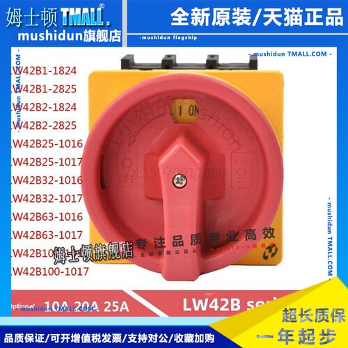 TAYEE上海天逸LW42B25-1016/L凸轮电源通断开关10A 20 32 63A100A