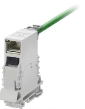 魏德米勒导轨网络接头IE-TO-RJ45-FJ-B 8946940000