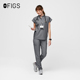 裤 上衣 医护洗手服 子 FIGS医护套装 女士石墨色速干刷手服