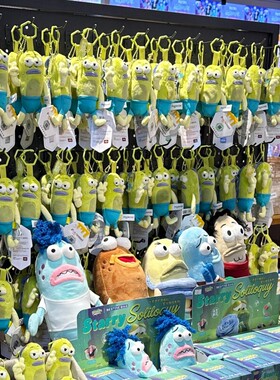 比奇堡的居民们玩偶路人鱼无情比耶包挂件2026新款创意摆件送朋友