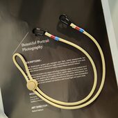 口罩链眼睛绳中性 挂脖式 原创简约口罩挂绳 韩国分撞色口罩防丢绳