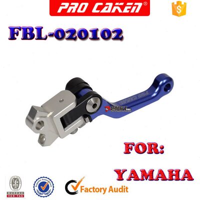 CAKEN越野摩托改装WR YZ125 250 450FX CNC折叠防摔手柄刹车小把