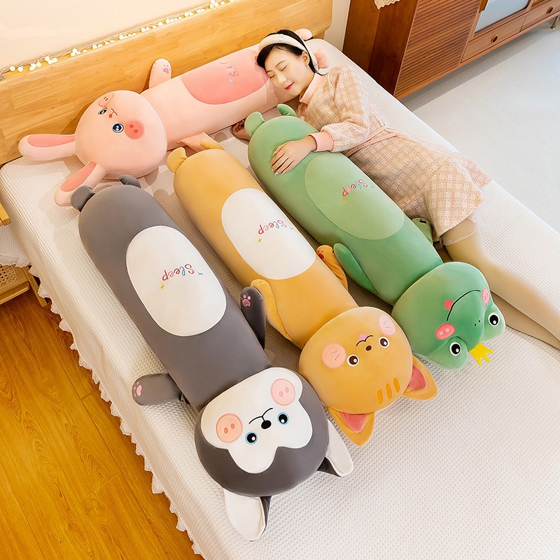 创意抱枕长条枕头专用睡觉夹腿床B上超软可爱男生款布娃娃客厅填