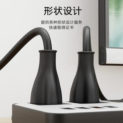 美规品字尾电源线铜插头纯三芯大功C13率制标式国0.824平方电脑