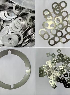 304不-锈钢垫片 316薄垫圈 U超型E型调整轴承间隙插片厚度0.026mm