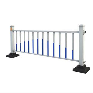 厂家护市政护栏道路马央路中隔离路政护栏蓝白防撞锌钢围挡京式栏