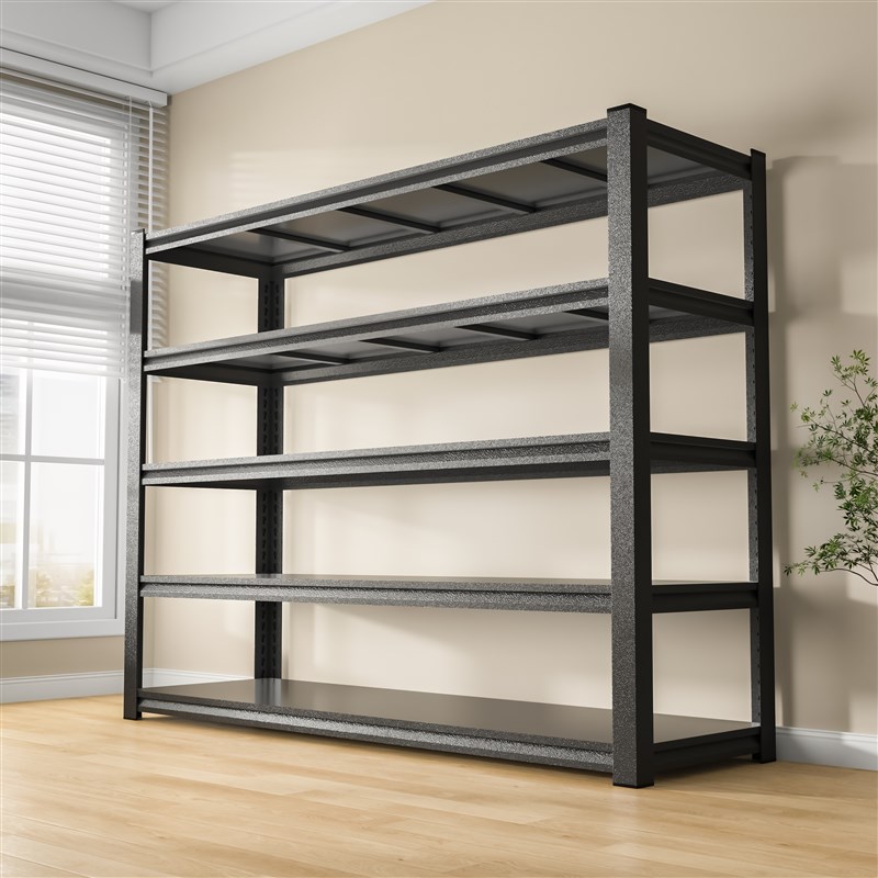 家用货架置物架落地多层杂货w架储物间阳台快递厨房收纳展示架钢