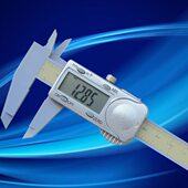 磁性测量专用卡尺 0.01mm 上测防磁塑料卡尺0 150