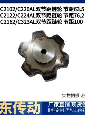 C2102C220AL/C2122C224AL/C2162C223AL双节距输送链轮齿数6到15齿