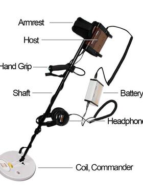 厂家GFX7000地下金属探测器高敏度考古寻宝检测仪手持式探测器