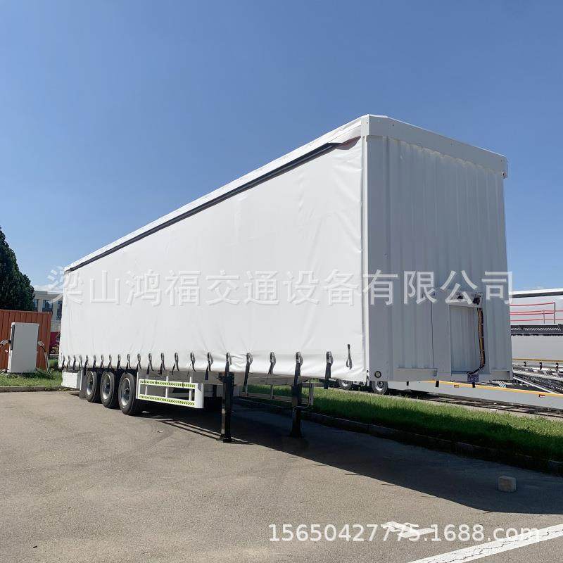 出口13米侧帘篷布半挂车 手动篷布集装箱半挂车 半挂车 展翼车,农机/农具/农膜,农用运输车辆,淘宝优惠券,粉丝福利购,淘宝优惠卷