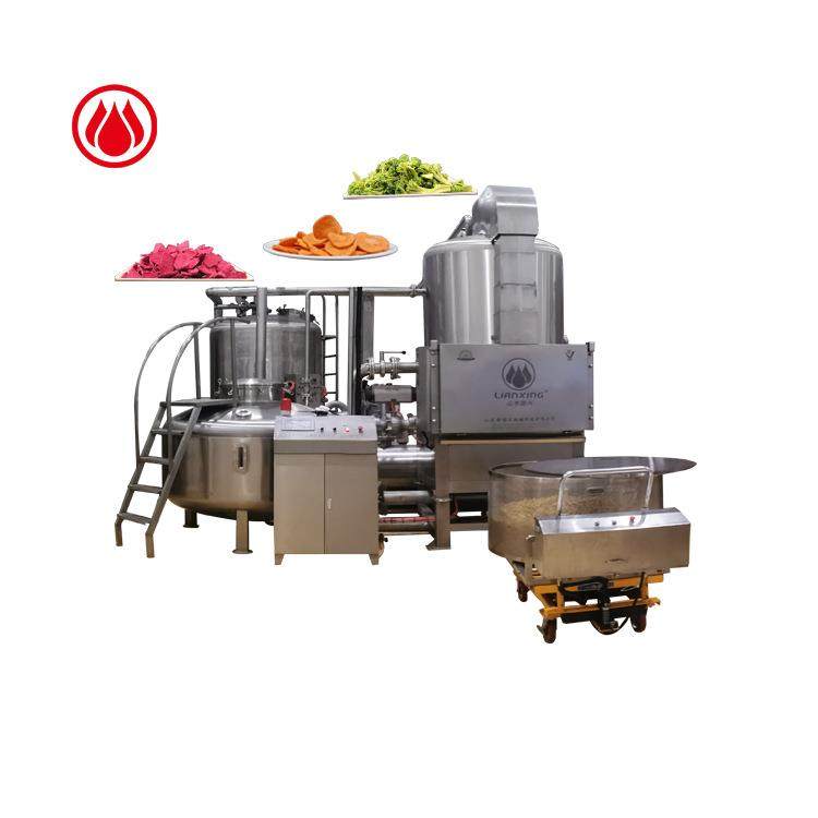 联兴黄秋葵真空油炸机 蔬菜真空油炸机 自动果蔬脆真空油炸机