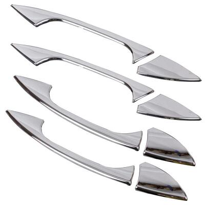 适用8pcs梅赛德斯奔驰GlkGlMlABCE级11-14电镀侧门拉手盖