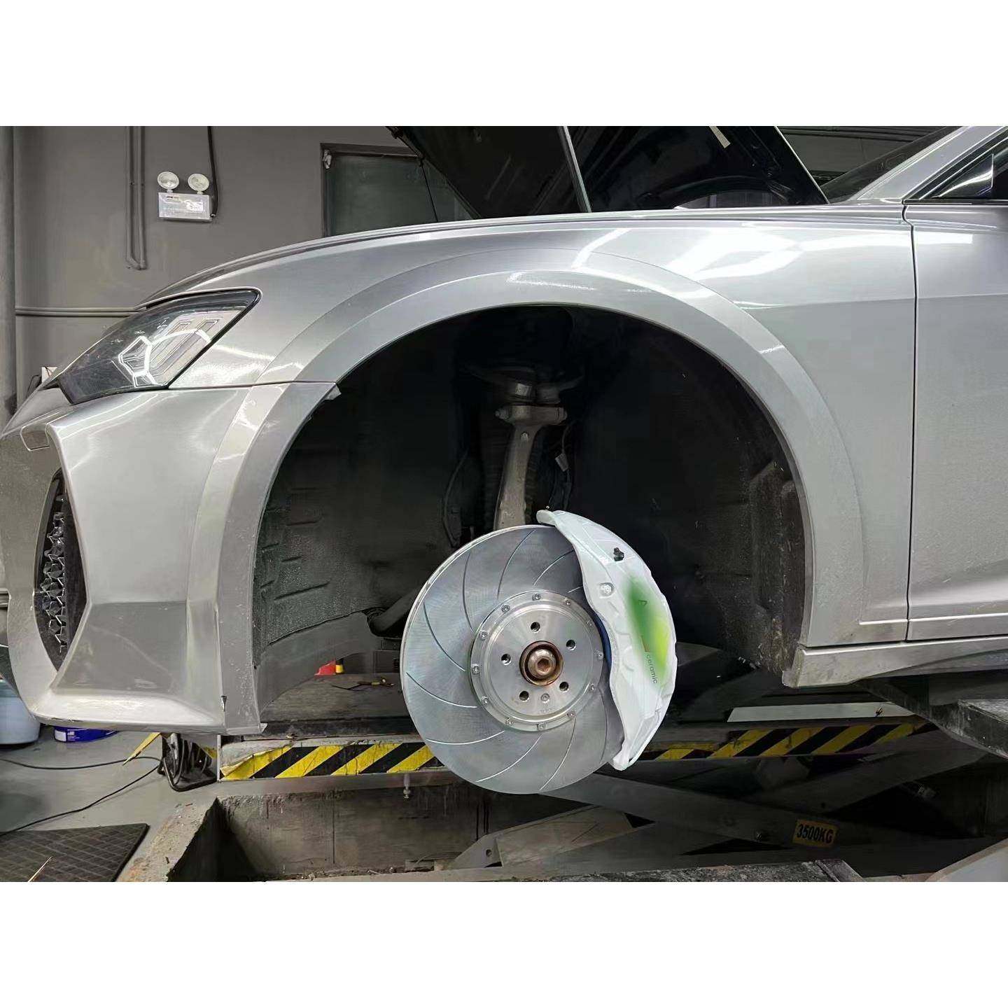 奥.迪A6/A6L/A7/A8/RS6/RS7/Q8十活塞刹车卡钳改装套件制动卡钳