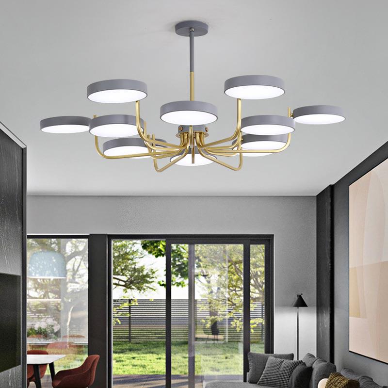 北欧风格吊灯卧室餐厅灯极简创意个性大气家用轻奢现代简约客厅灯